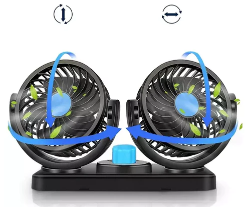 ❄️🚗Ventilador Doble Cabezal 360° para Auto❄️🚗