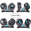 ❄️🚗Ventilador Doble Cabezal 360° para Auto❄️🚗